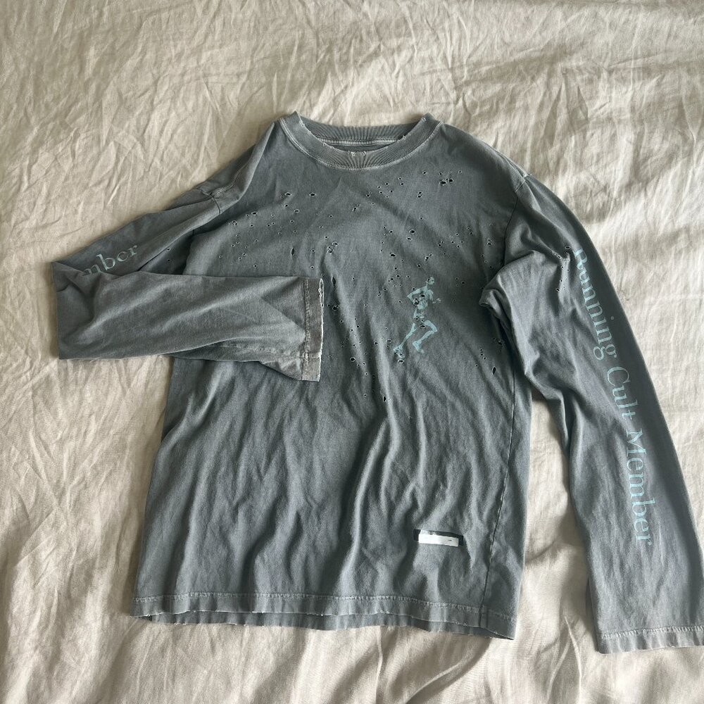 Satisfy Running Mothtech long sleeve t-shirt "Vintage"